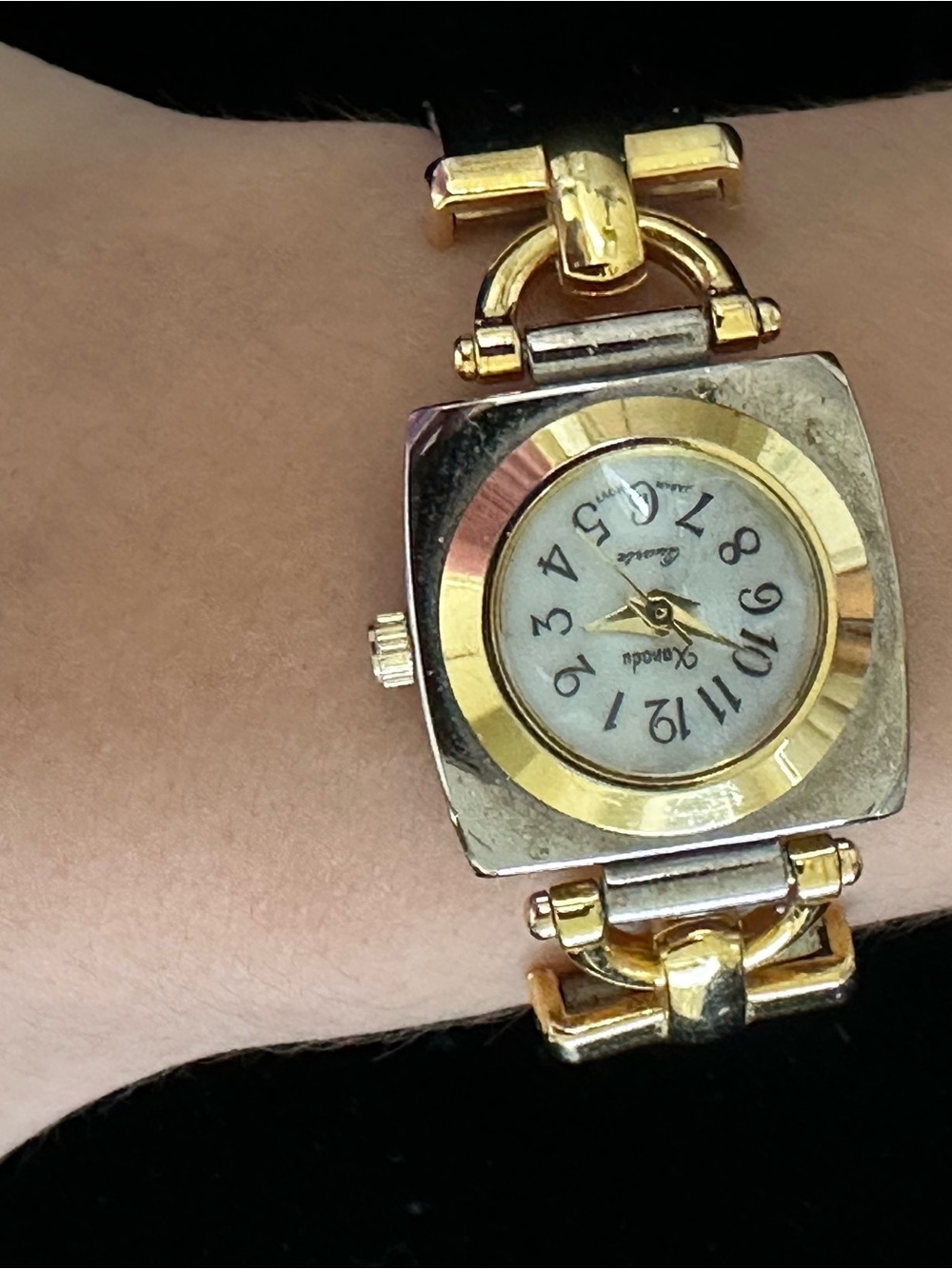 Elegant Xanadu Two-Tone Gold & Silver Women's Bracelet Watch